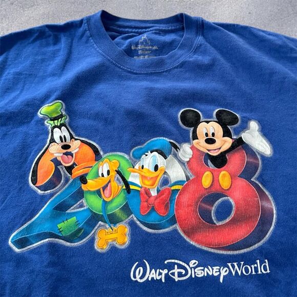 Y2K 2008 DisneyWorld Park T-Shirt - Picture 5 of 5